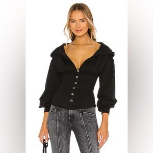 Martine Corset Hoodie in Black
SUPERDOWN
